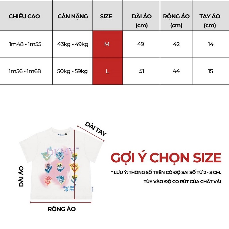 áo baby tee nữ đẹp local brand dkmv streetwear