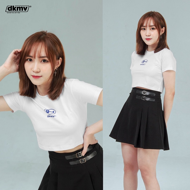 áo croptop đẹp chính hãng dkmv streetwear 