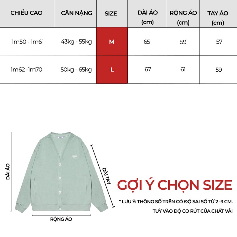 áo khoác cardigan local brand form rộng dkmv