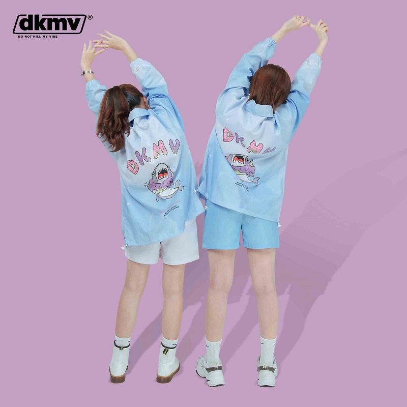áo khoác dù giá rẻ dkmv donut jacket streetwear local brand
