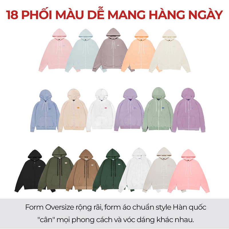 18 phối màu dễ mang hàng ngày