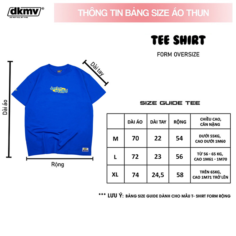 áo thun basic nữ form rộng dkmv