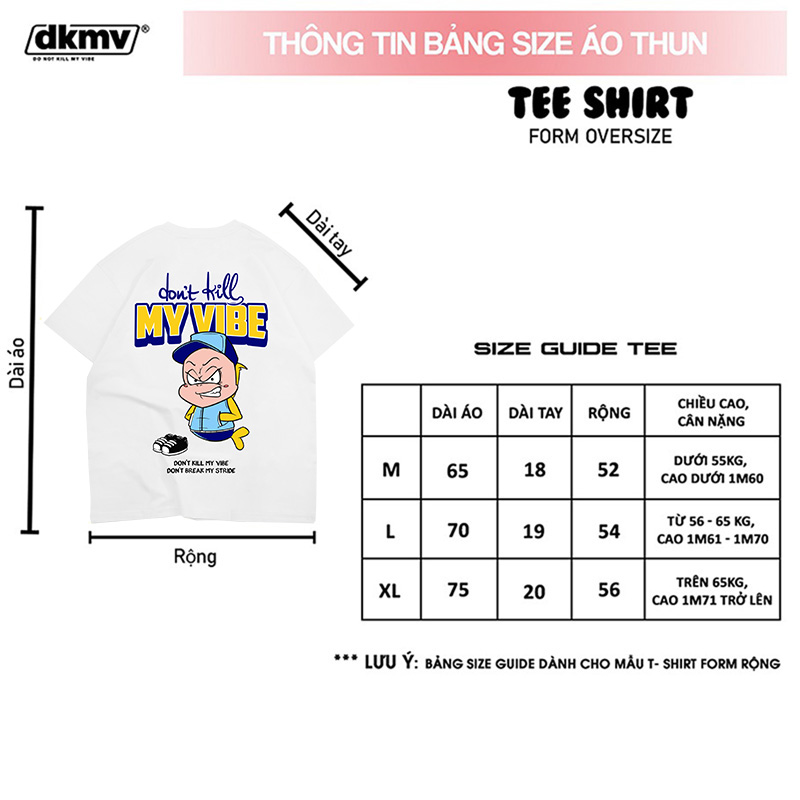 áo thun cotton nữ form rộng giá rẻ local brand dkmv