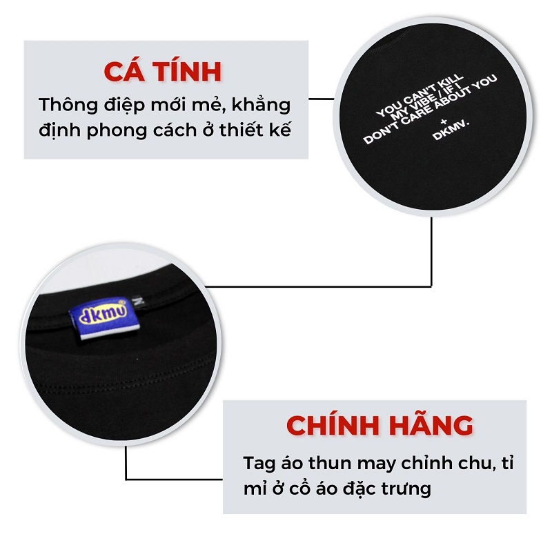 áo thun local brand form rộng dkmv
