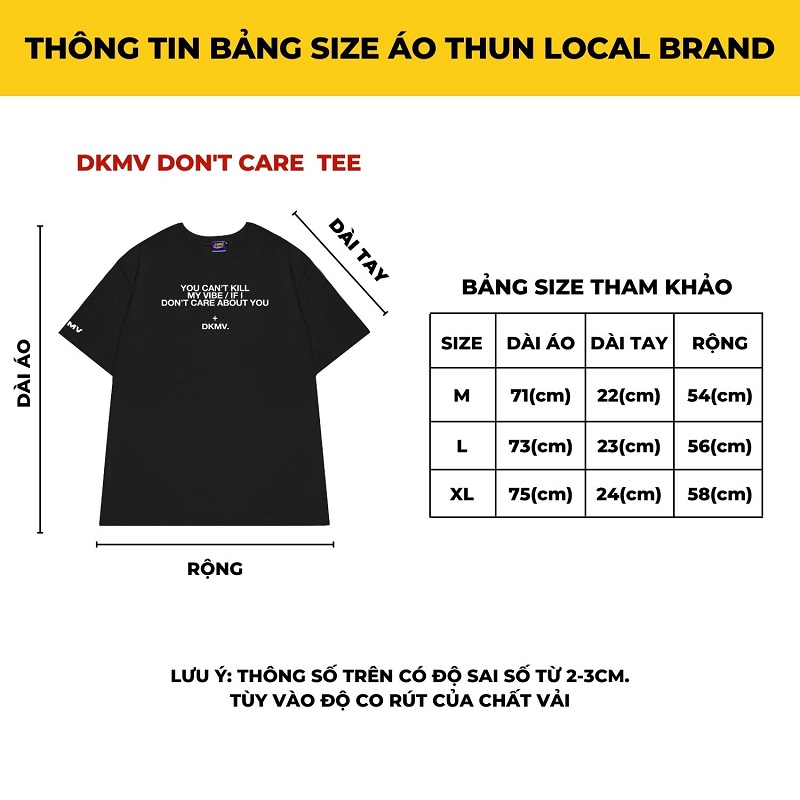 áo thun local brand form rộng dkmv