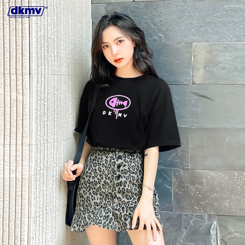 áo thun local brand đẹp màu đen dkmv graffiti streetwear