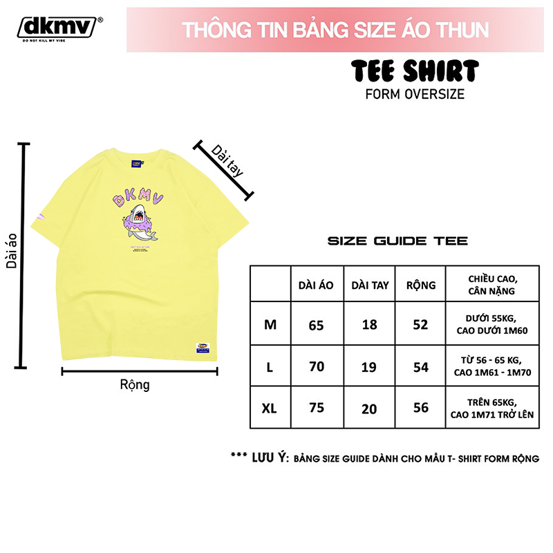 áo thun local brand nữ giá rẻ dkmv donut tee