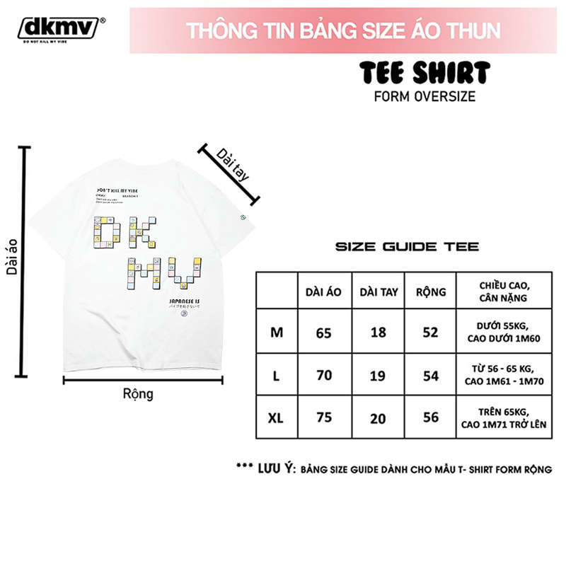 áo thun unisex chính hãng giá rẻ dkmv