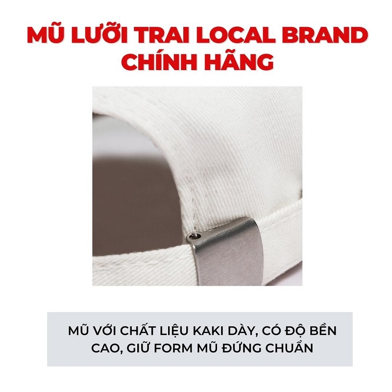 mũ lưỡi trai local brand đẹp màu xanh đen dkmv
