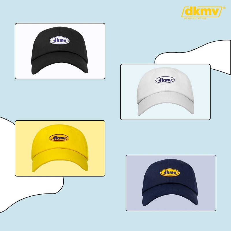 mũ lưỡi trai đẹp giá rể dkvm logo cap màu vàng streetwear