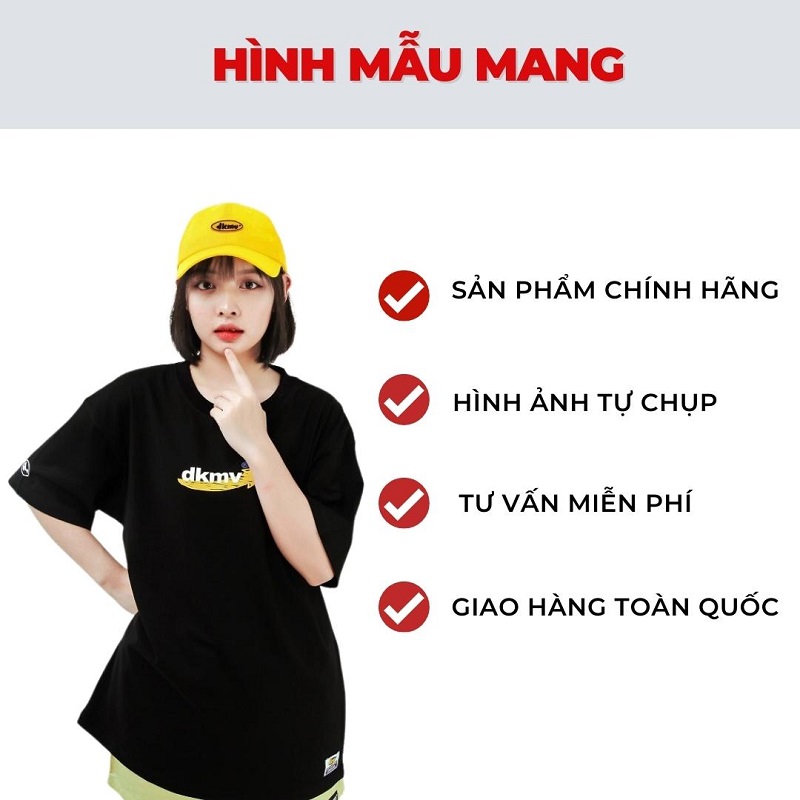 Mũ lưỡi trai Local brand màu vàng - DKMV Cap Logo Yellow