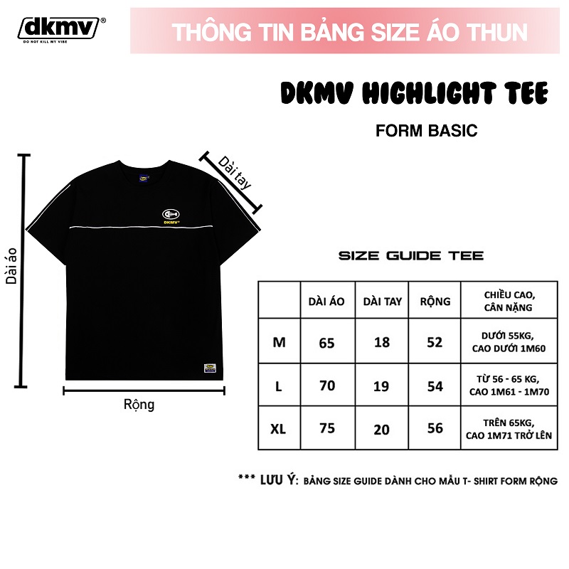 áo thun local brand đẹp DKMV highlight tee streetwearr