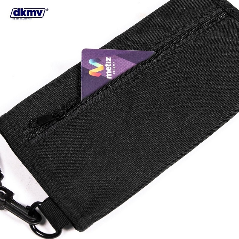 ví dài local brand giá rẻ DKMV Long Wallet Logo