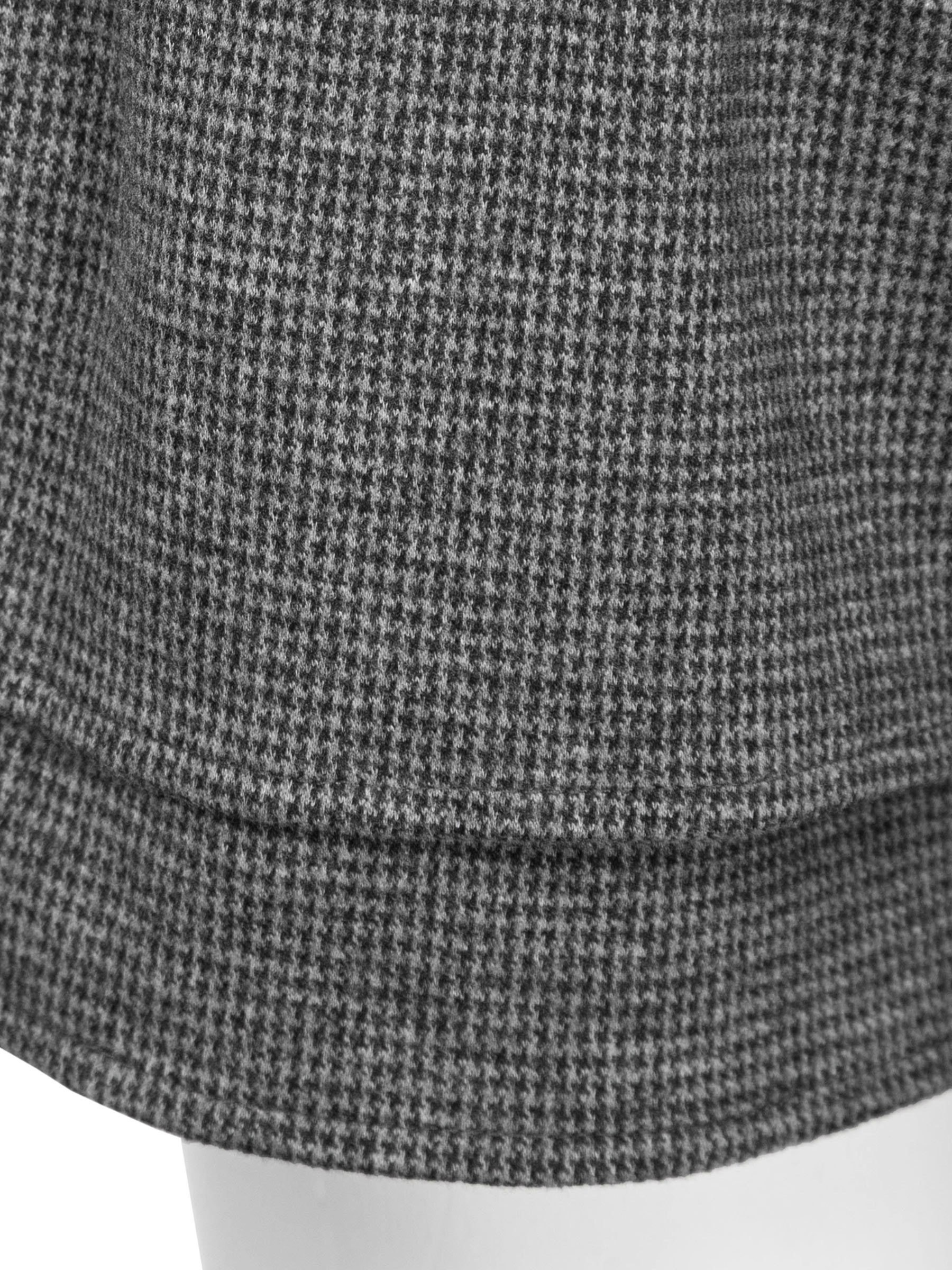 Chân váy ngắn tầng xòe cạp trễ DKMV vải tweed