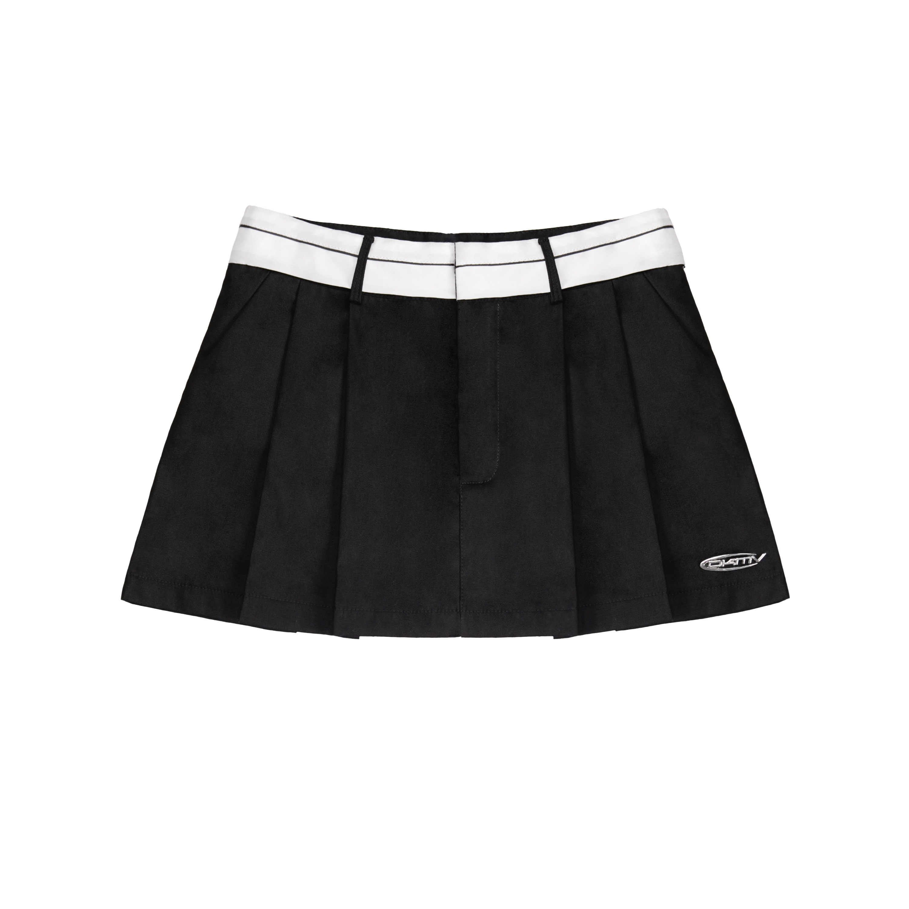 Chân váy xếp ly dáng ngắn màu đen | DKMV Flip Skirt DKMV® - Local Brand  Việt Nam