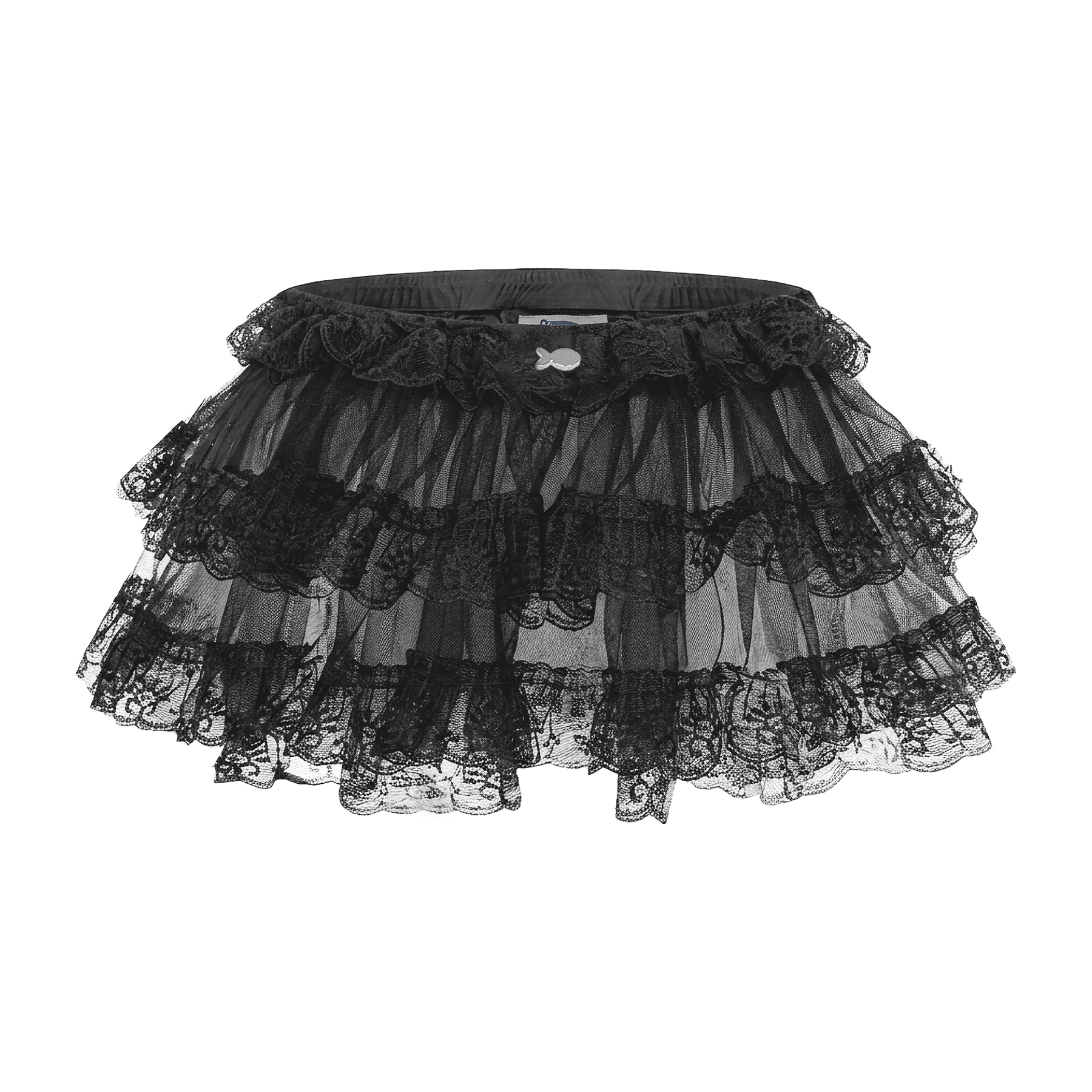 Chân váy xuyên thấu ballet nữ DKMV viền ren Cotton Candy Ballet Skirt