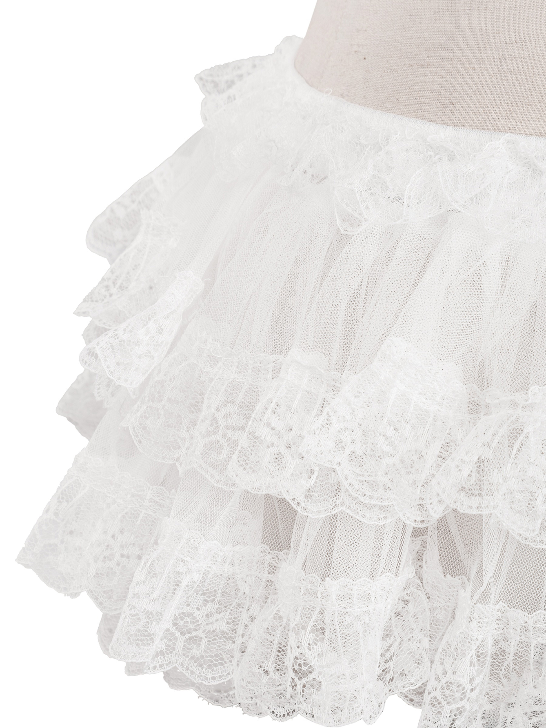 Chân váy xuyên thấu ballet nữ DKMV viền ren Cotton Candy Ballet Skirt