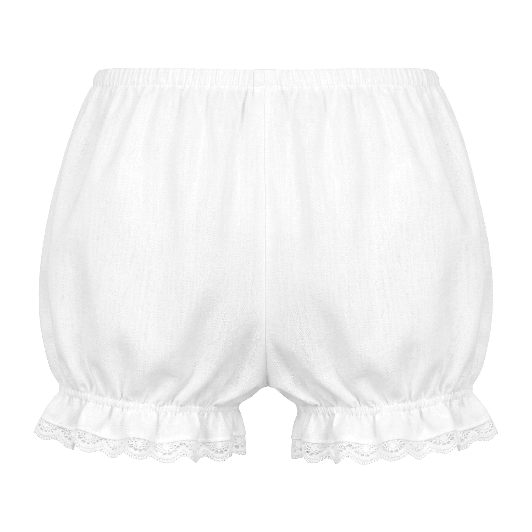 Đầm babydoll trắng cổ sen sát nách DKMV phối ren