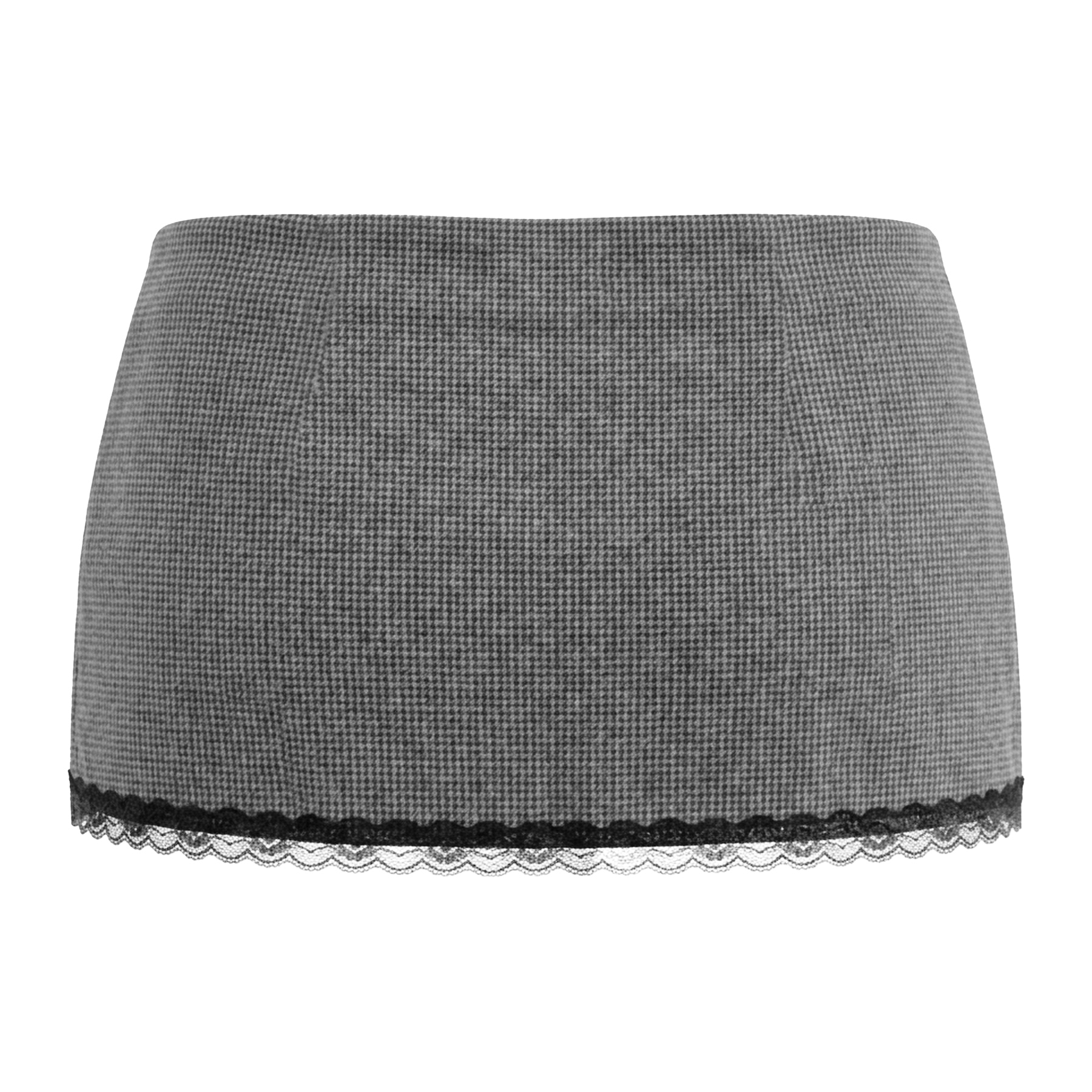 Set áo váy nữ dáng 2 dây ôm DKMV sọc caro đính ren đen
