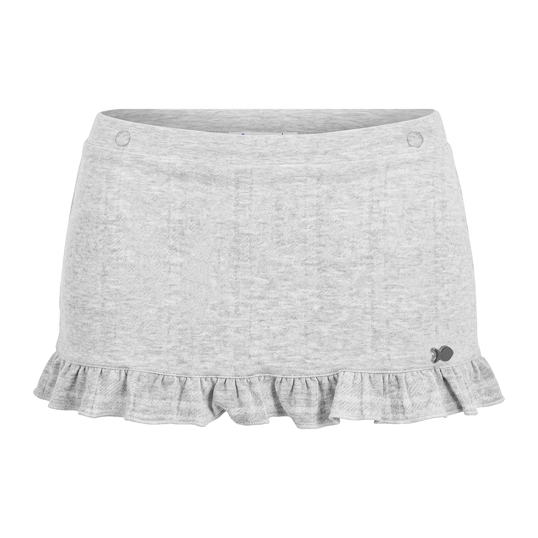 Set áo croptop chân váy kiểu nữ DKMV tay dài hoạ tiết caro
