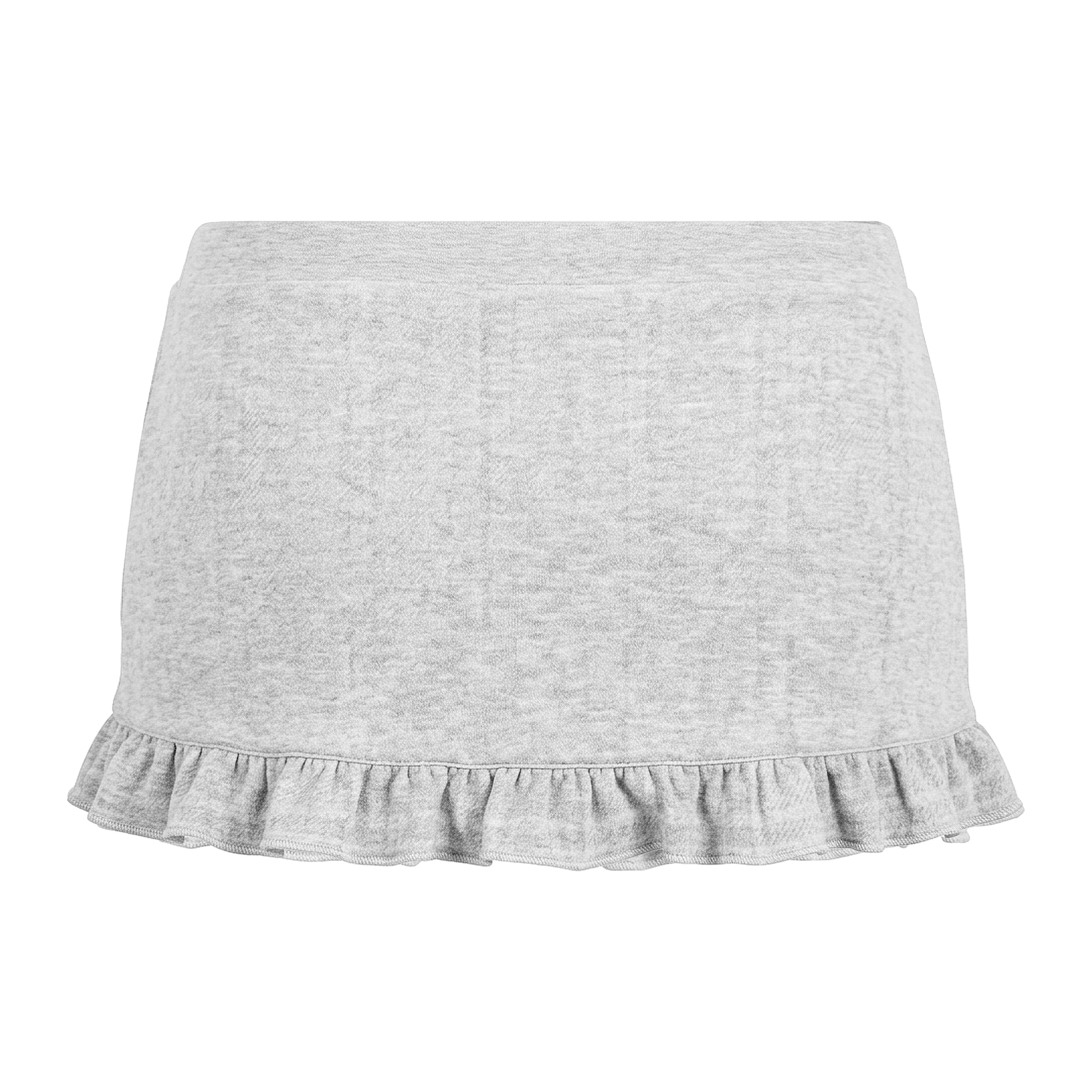 Set áo croptop chân váy kiểu nữ DKMV tay dài hoạ tiết caro