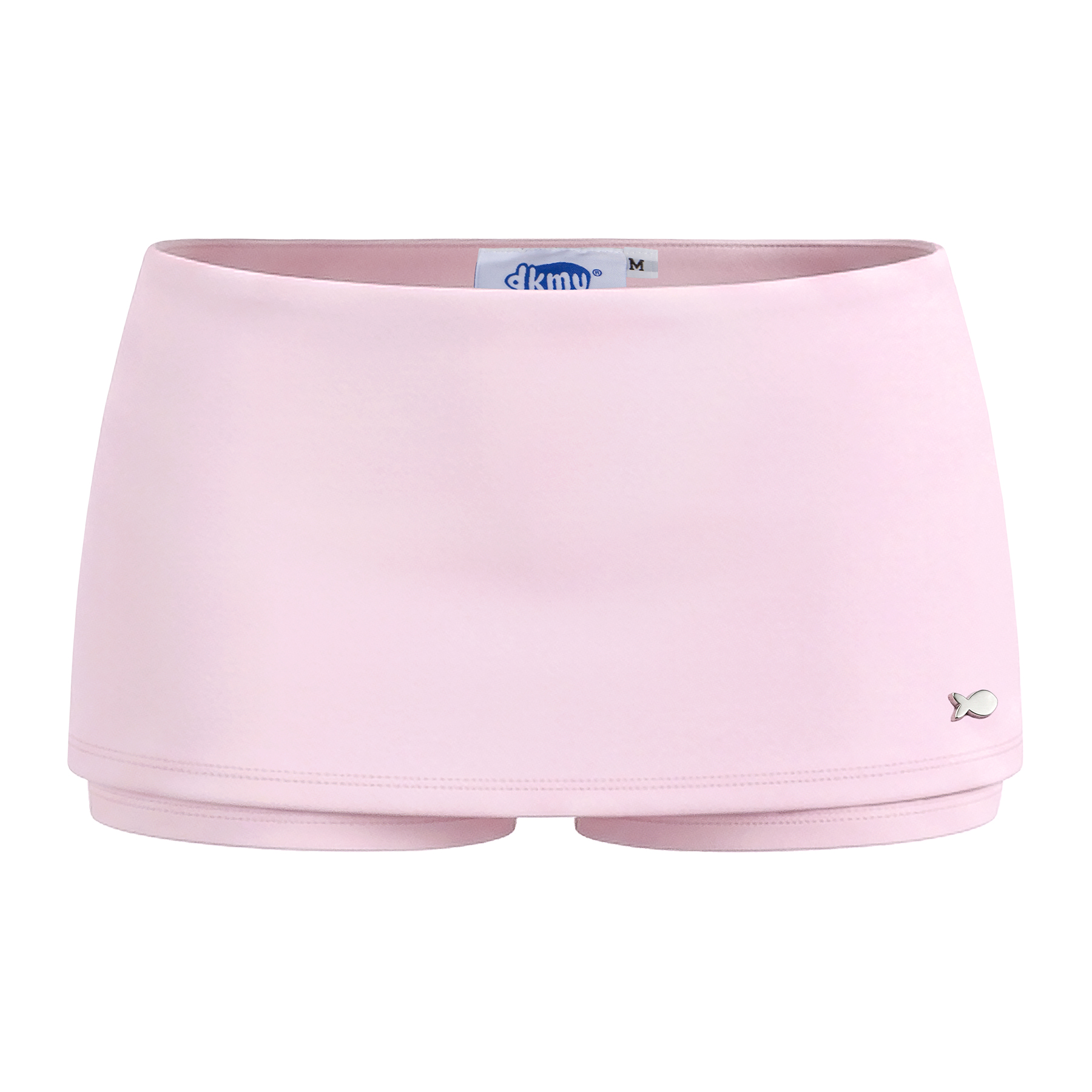 Set áo váy nữ cổ yếm phối chân váy ngắn DKMV thắt dây nơ