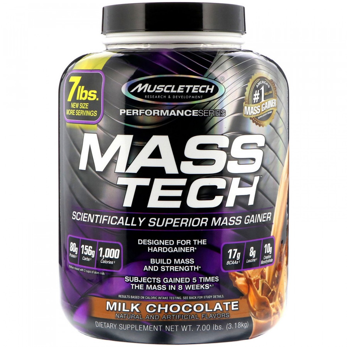 Sữa tăng cân Mass Tech 7lbs (3.18kg) - Hàng chính hãng Muscletech USA