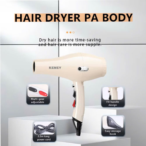 Máy sấy tóc KEMEI km-6878 1300w Máy ​​sấy tóc ion Máy sấy tóc Salon thổi có bộ khuếch tán Việt Nam