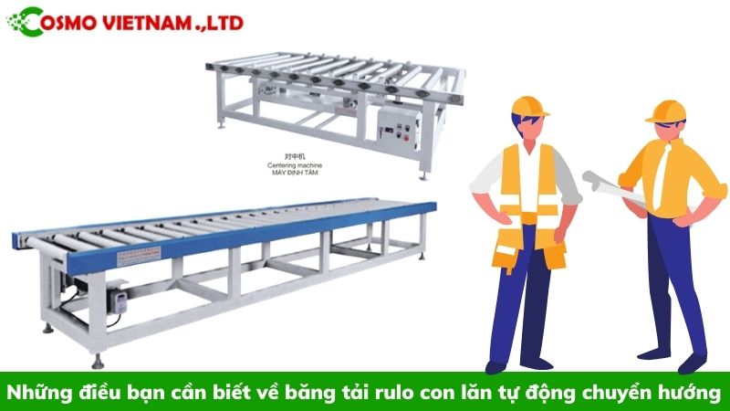 Những điều bạn cần biết về băng tải rulo con lăn tự động chuyển hướng