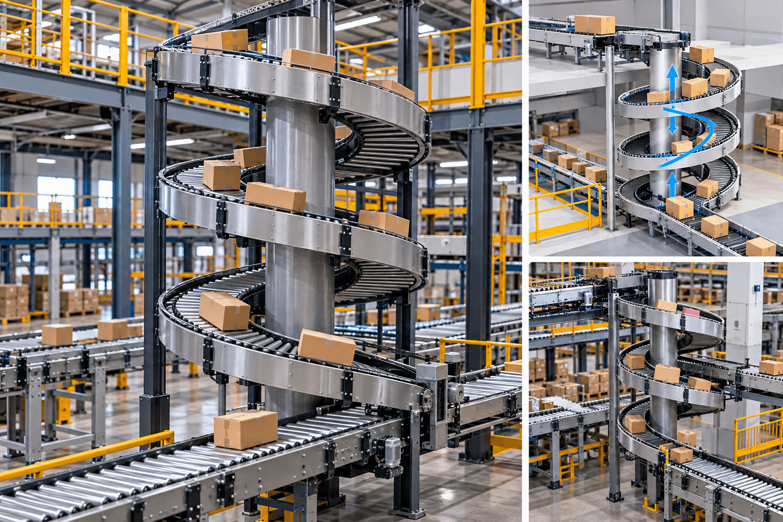Băng tải xoắn ốc công nghiệp: Cấu tạo, nguyên lý hoạt động, ứng dụng và báo giá chi tiết