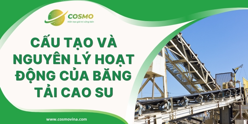 Cấu tạo và nguyên lý hoạt động của băng tải cao su ai cũng cần biết