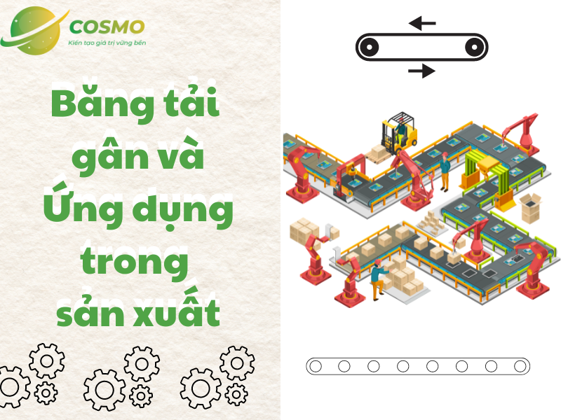 Băng tải gân là gì? Ứng dụng của băng tải gân trong sản xuất