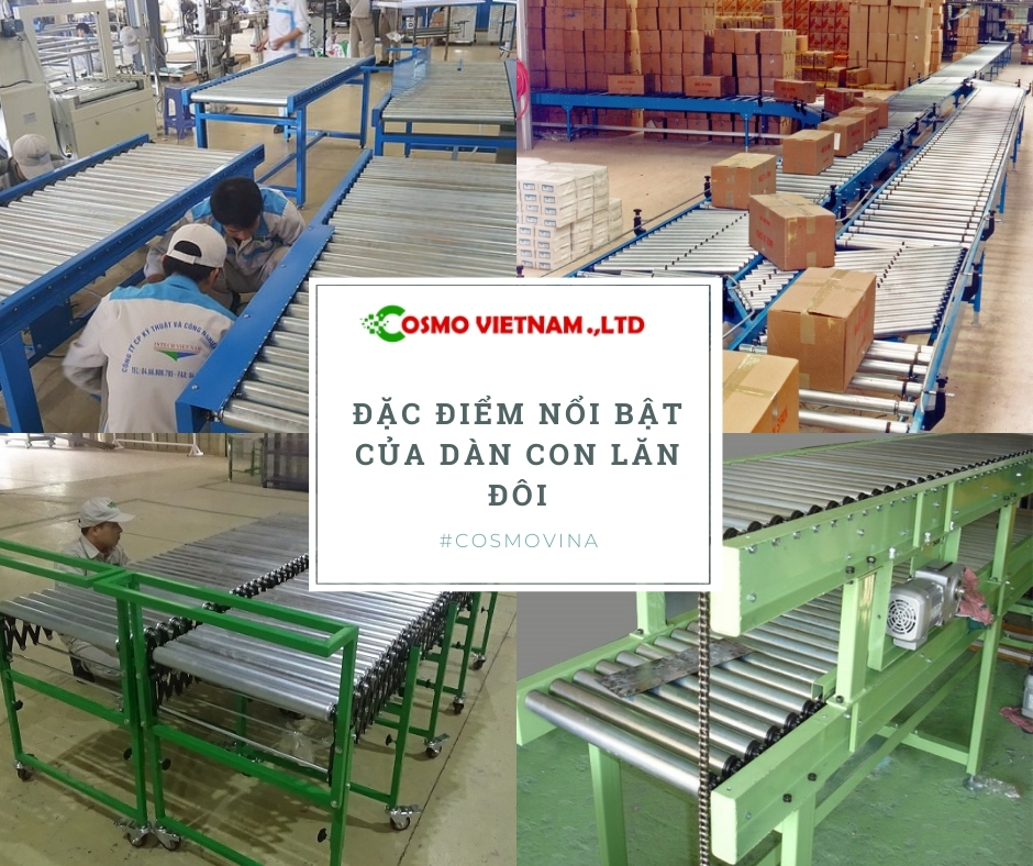 Đặc điểm nổi bật của dàn con lăn đôi