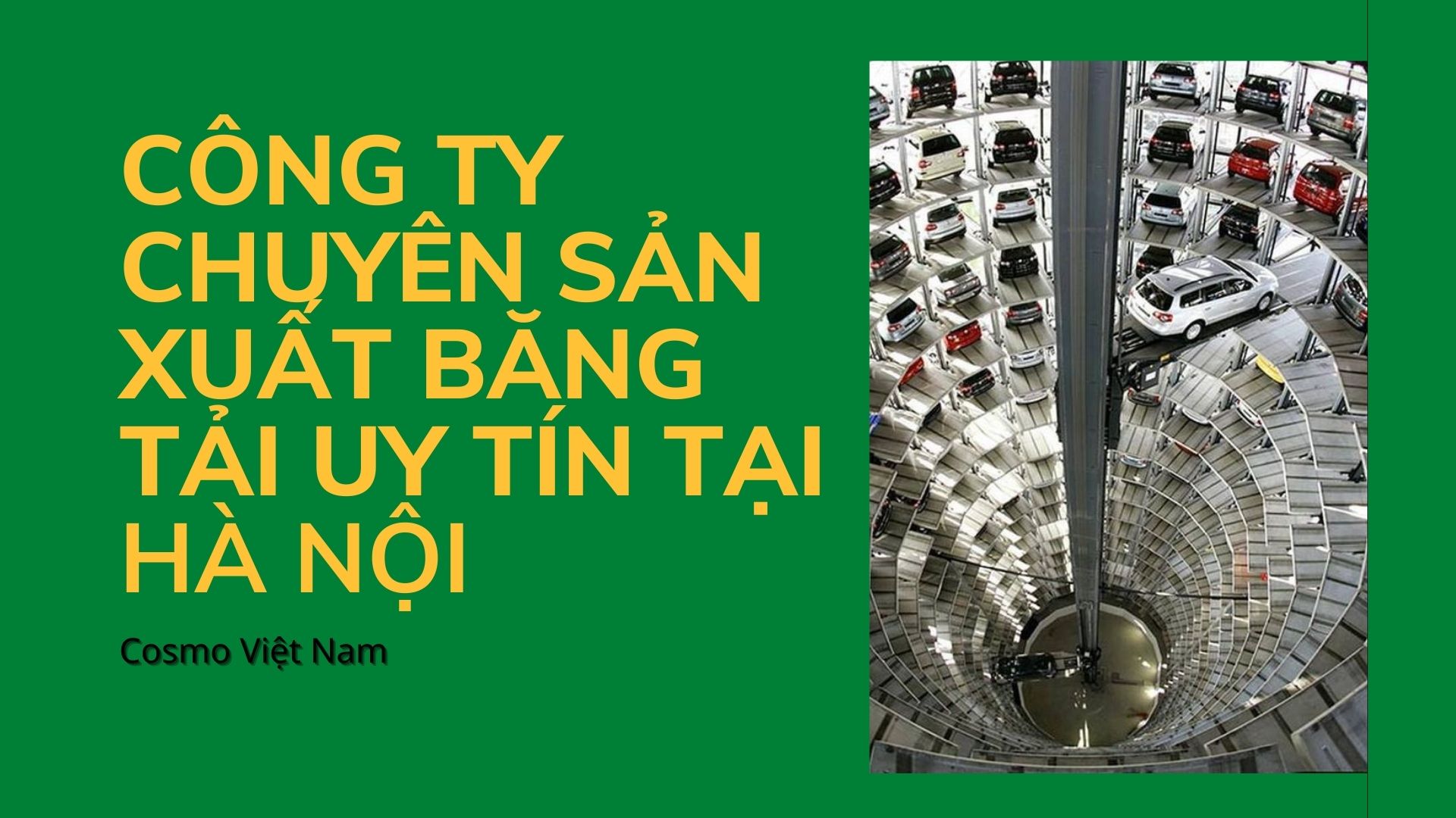 Công ty chuyên sản xuất băng tải uy tín tại Hà Nội