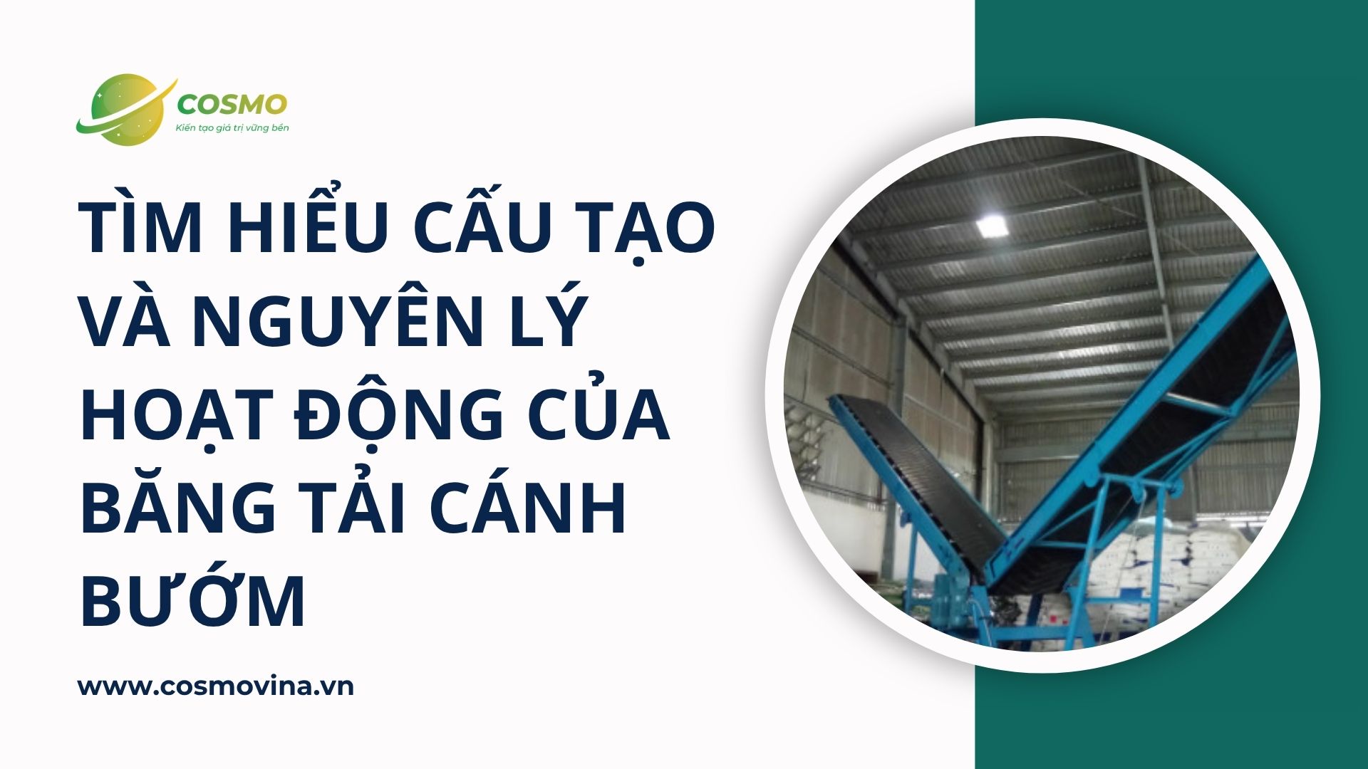 Tìm hiểu cấu tạo và nguyên lý hoạt động của băng tải cánh bướm