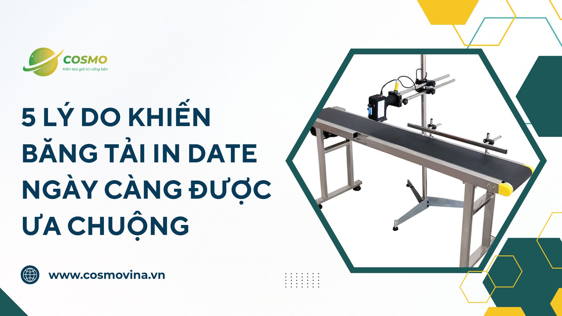 5 lý do khiến băng tải in date ngày càng được ưa chuộng