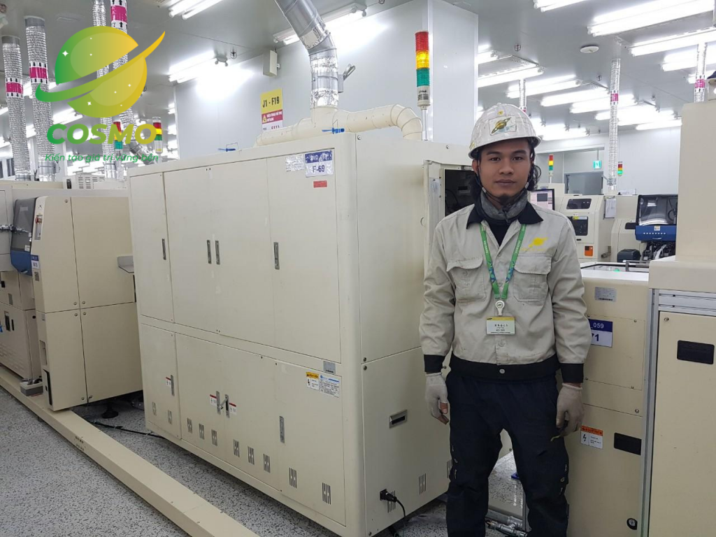 DÂY CHUYỀN LẮP RÁP LINH KIỆN ĐIỆN TỬ CHO SAMSUNG