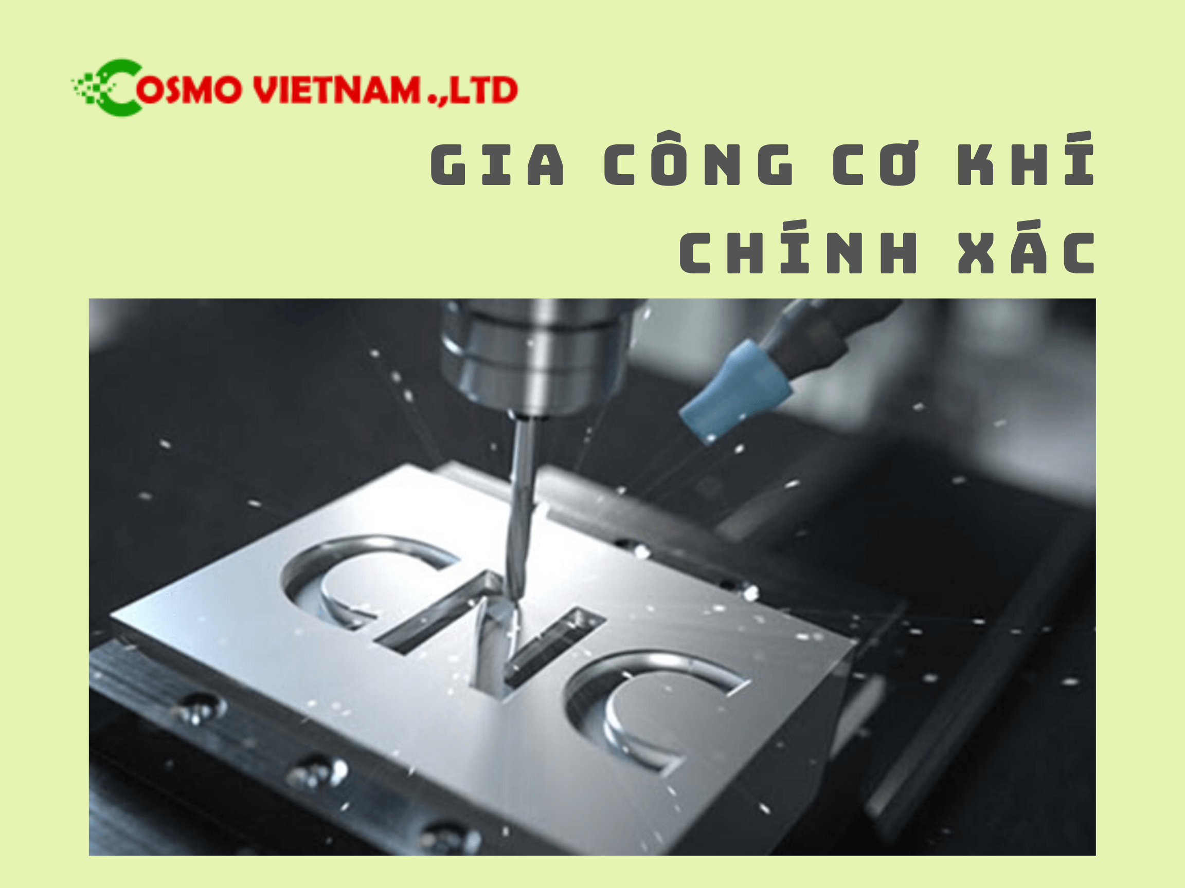 Nhận gia công cơ khí theo yêu cầu của khách hàng