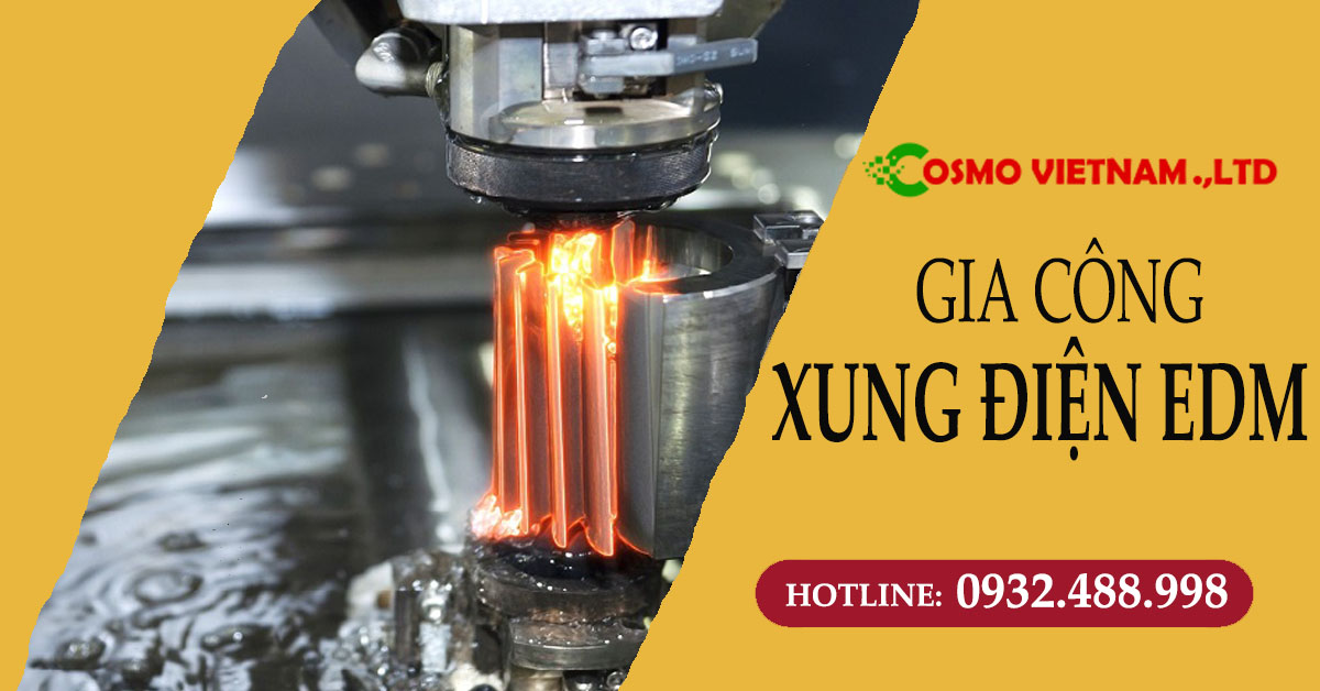 Gia công xung điện EDM có ứng dụng gì trong ngành cơ khí?