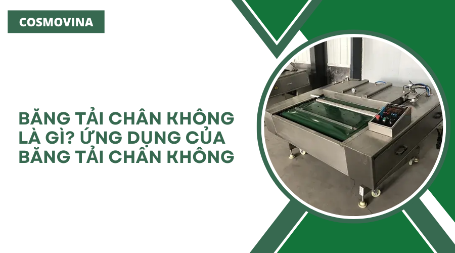 Băng tải chân không là gì? Ứng dụng của băng tải chân không