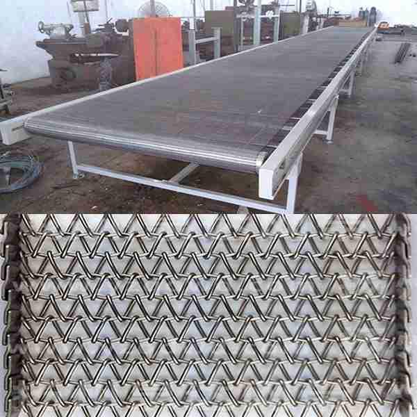 Băng Chuyền Lưới Inox Trong Ngành Thực Phẩm