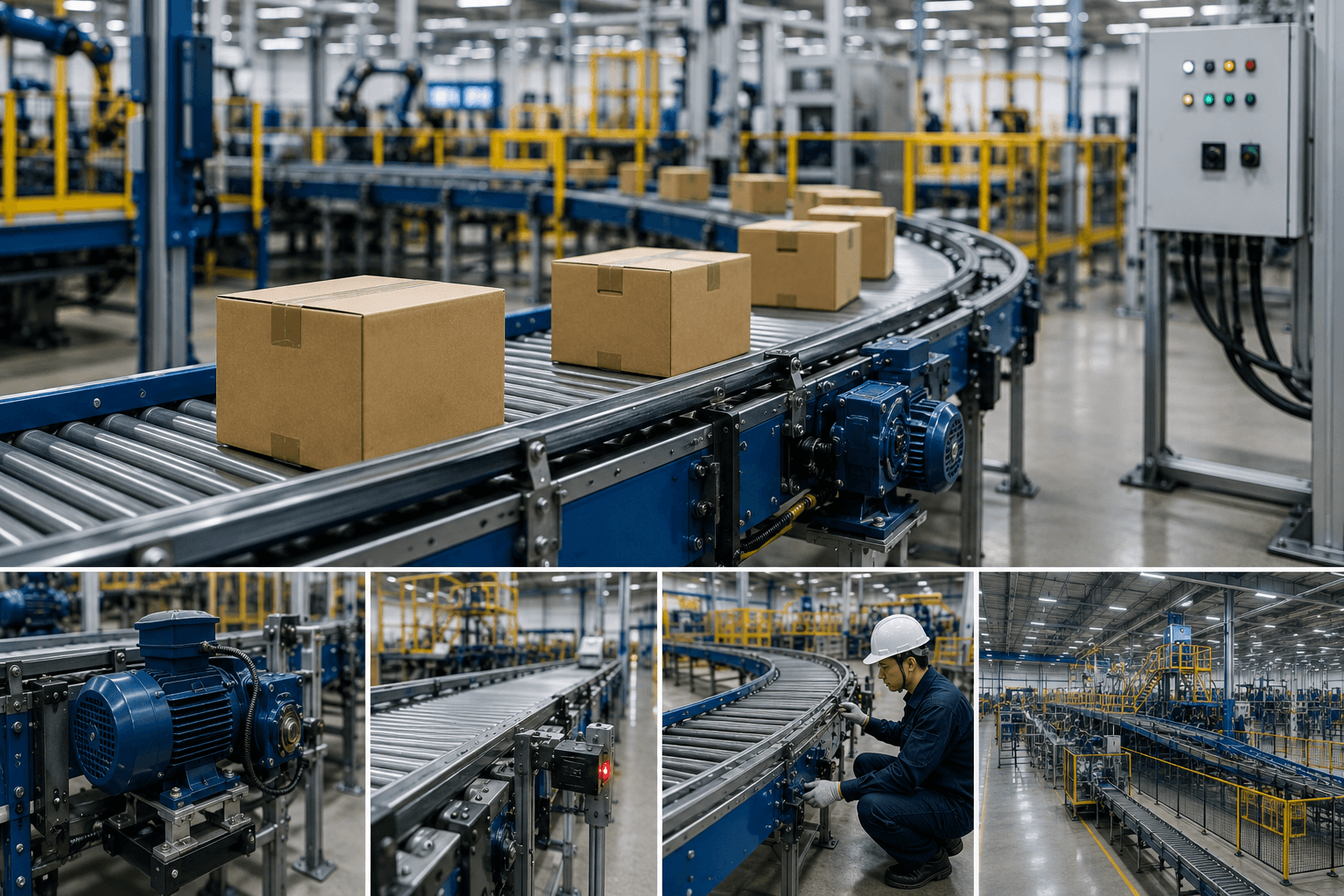 Những yếu tố ảnh hưởng đến hiệu suất hoạt động của băng tải