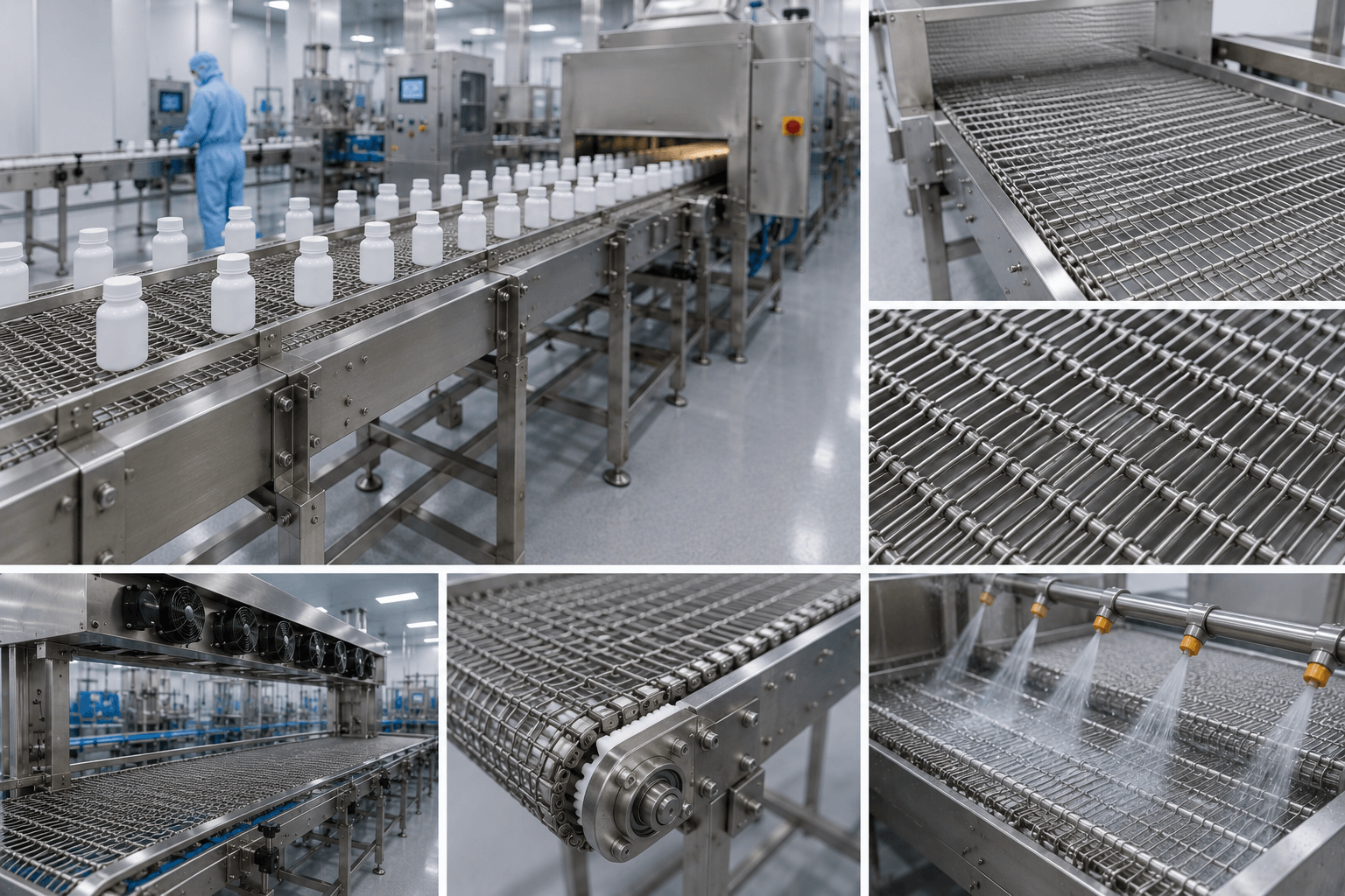 băng tải lưới inox