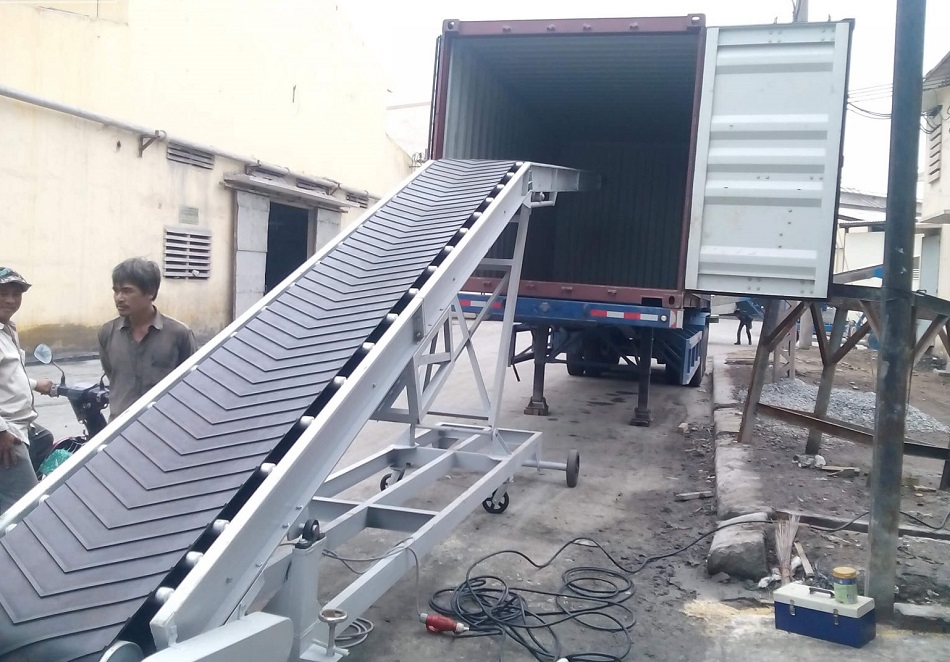 Cấu tạo và tính năng công dụng của băng tải nâng hạ