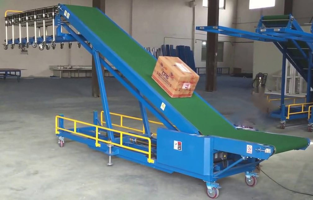 Cấu tạo và tính năng công dụng của băng tải nâng hạ