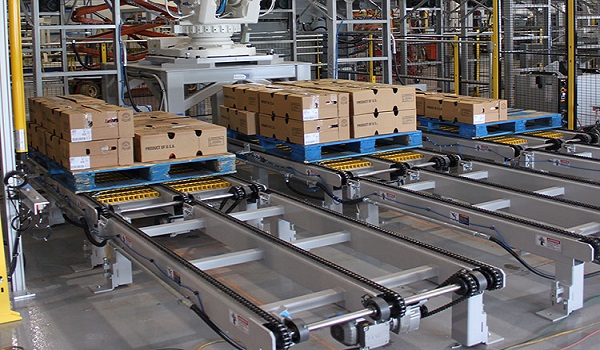 Đặc điểm của hệ thống băng tải hồi pallet