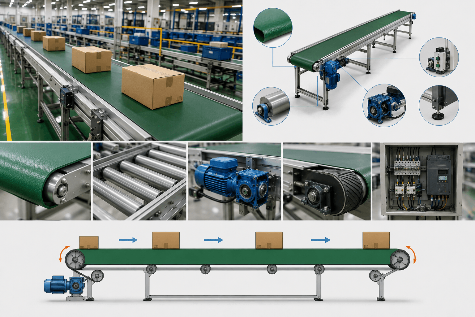 Băng tải PVC là gì?