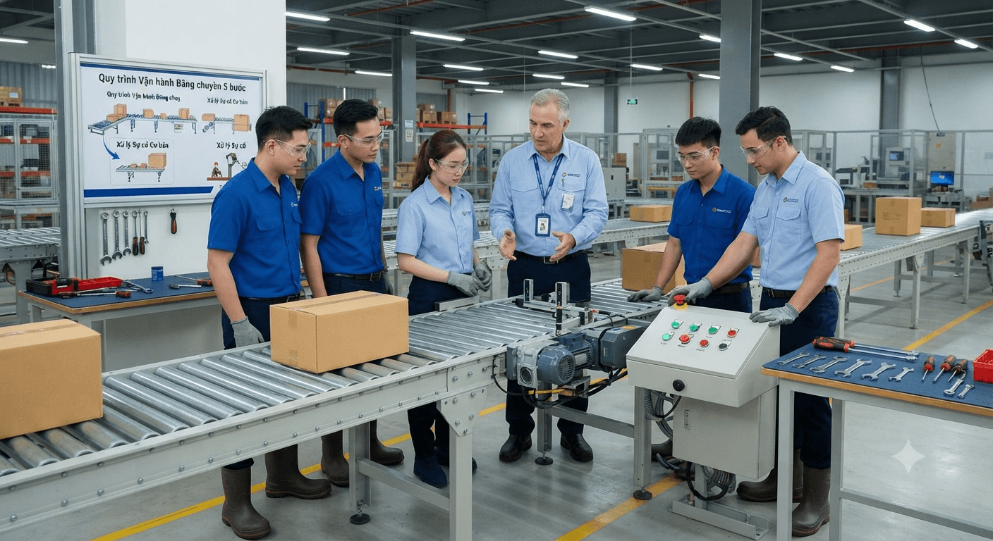 đào tạo đội ngũ vận hành