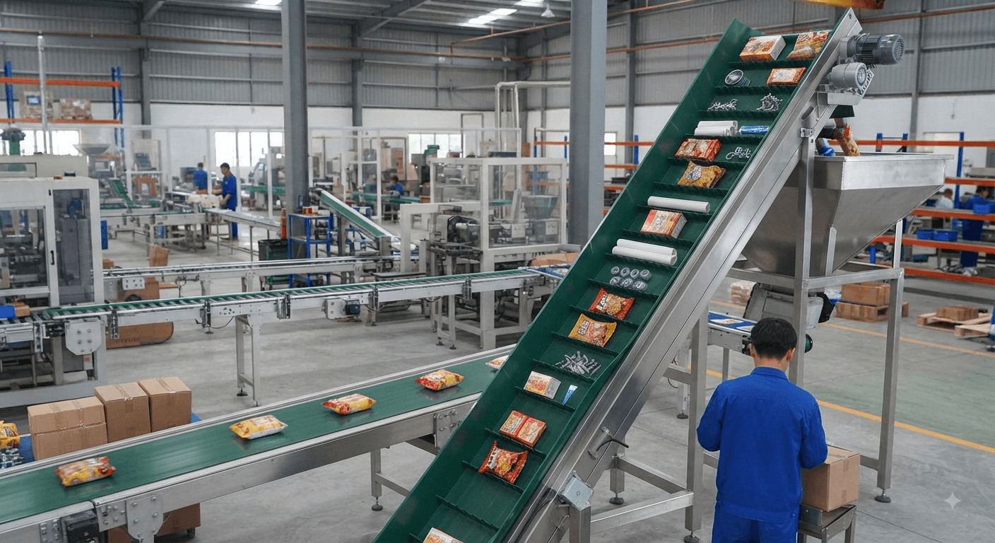 Khi nào nên sử dụng băng tải PVC có vách ngăn?