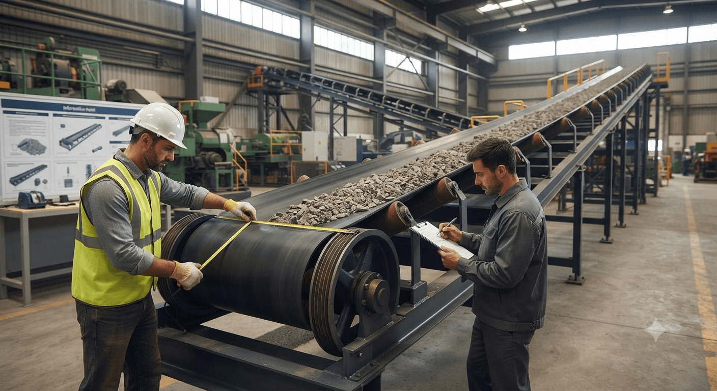 Kinh nghiệm chọn băng tải cao su thực tế